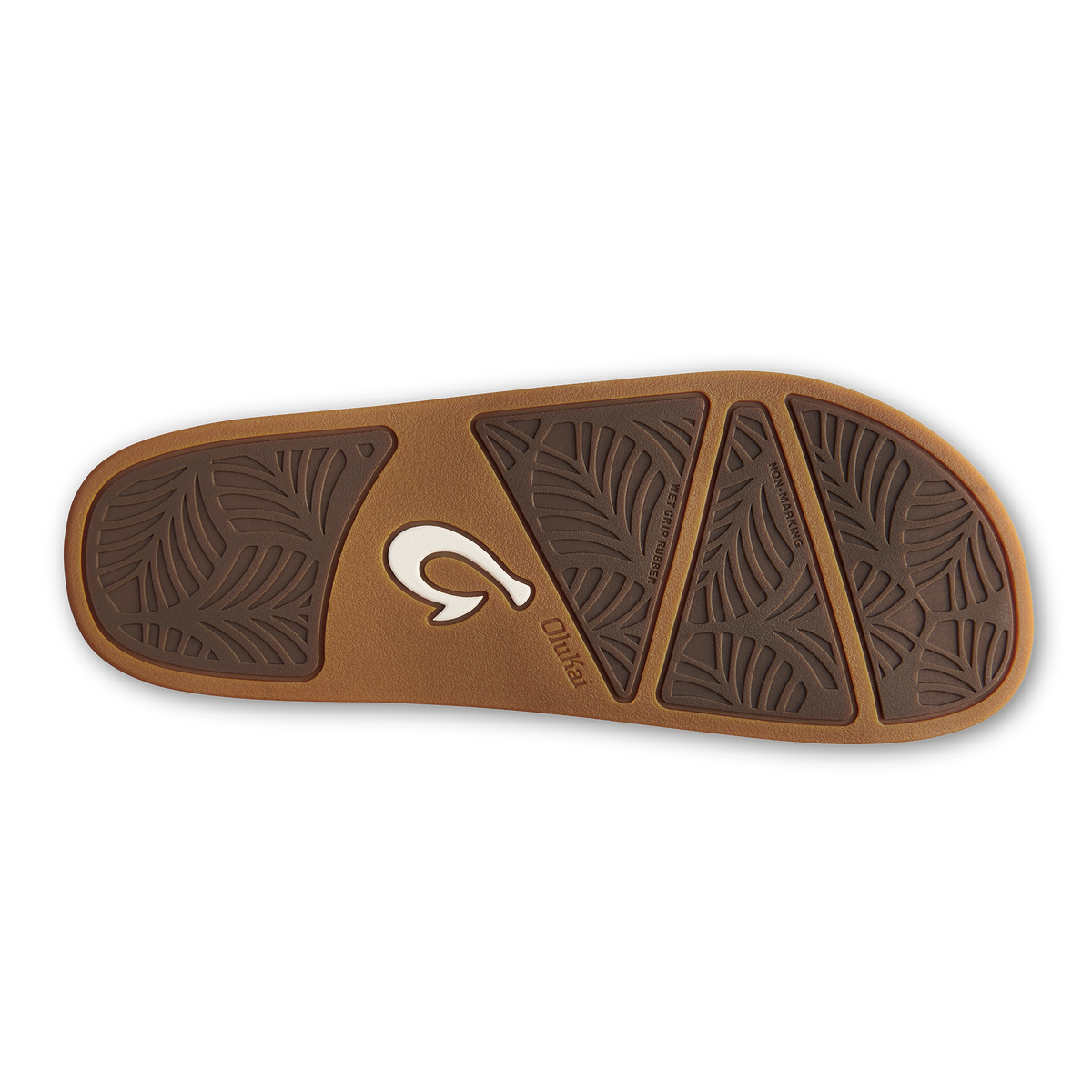 Kāmola Women’s Leather Slide Sandals - Tan