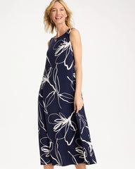 Chico's / Travelers™ Knit Botanical Jeweled Dress
