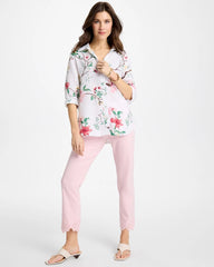 Chico's US - Embroidered Brigitte™ Slim Crop Pant