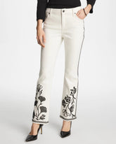 Chico's Outlet - Ginkgo Girlfriend Cropped Flared Jeans