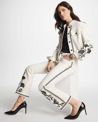 Chico's Outlet - Ginkgo Girlfriend Cropped Flared Jeans