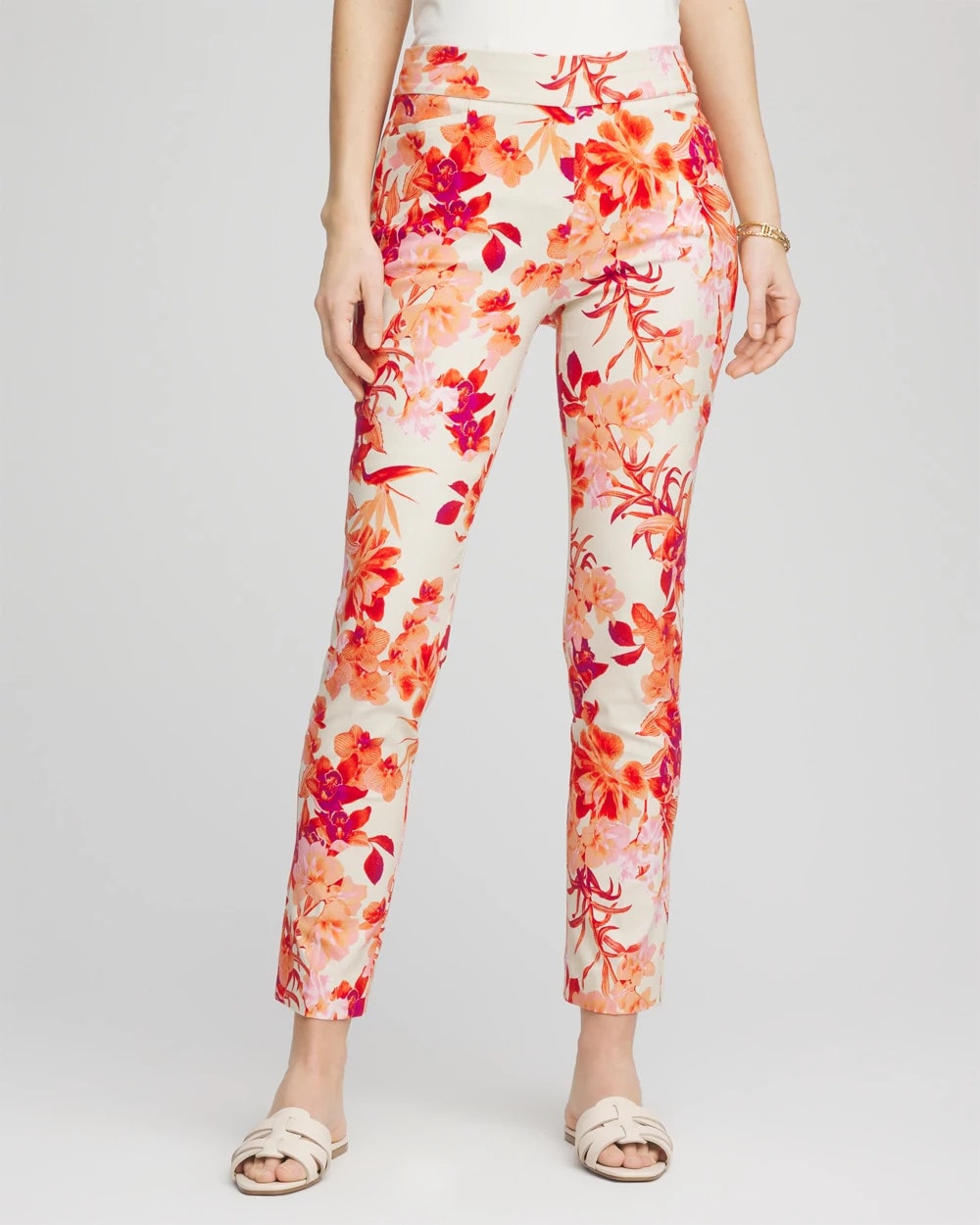 Chico's Outlet - Brigitte™ Slub Ankle Pants