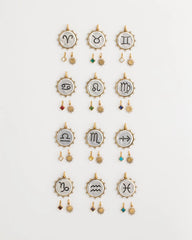Chico's Outlet - Gemini Zodiac Charm Pendant