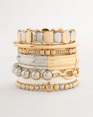 Chico's Sale - Mixed Metal Hinge Cuff Bracelet