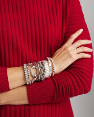 Chico's Discount - Large Pave Link Toggle Bracelet