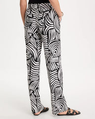 Chico's / Geo Pull-On Wide-Leg Linen Pants