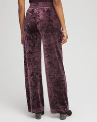 Chico's For Sale - Crushed Velvet Wide-Leg Pants
