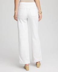 Chico's On Sale - Petite Seeded Pull-On Wide-Leg Jeans