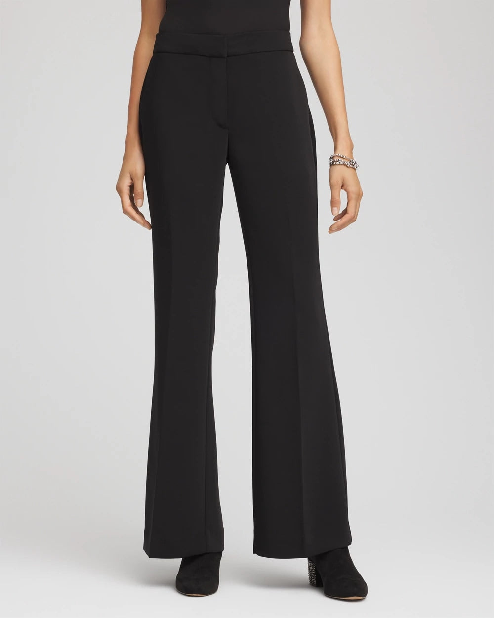 Chico's On Sale - Crepe Flared Trouser Pants