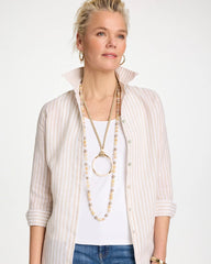 Chico's US - Neutral Long Layering Necklace