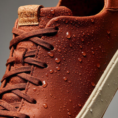 Lae‘ahi Lī ‘Ili Men's Leather Sneakers - Kukui Brown