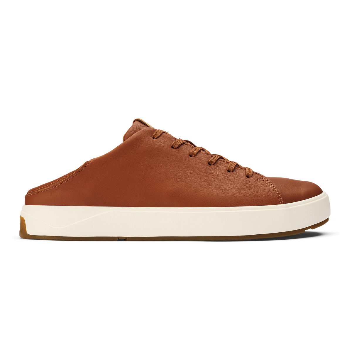 Lae‘ahi Lī ‘Ili Men's Leather Sneakers - Kukui Brown
