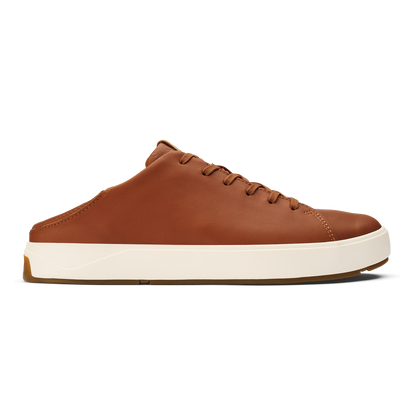 Lae‘ahi Lī ‘Ili Men's Leather Sneakers - Kukui Brown
