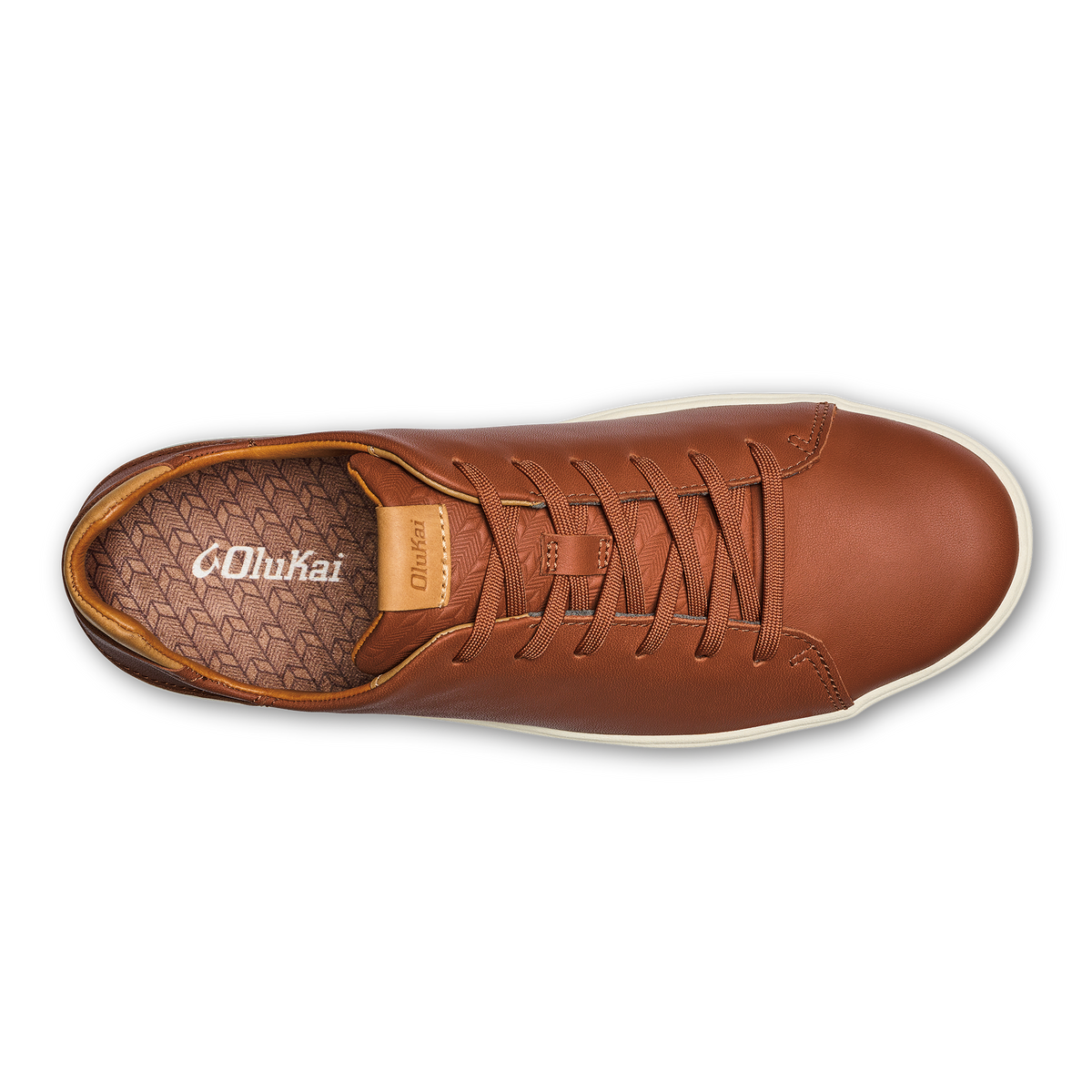Lae‘ahi Lī ‘Ili Men's Leather Sneakers - Kukui Brown