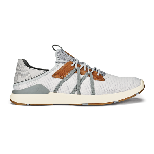 Mio Lī Men's Athletic Shoes - Mist Grey / Poi