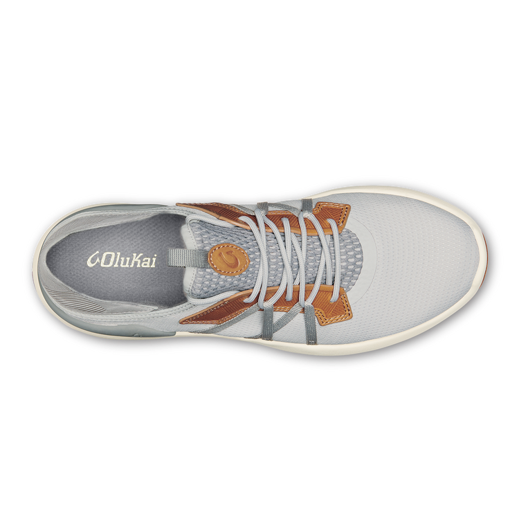 Mio Lī Men's Athletic Shoes - Mist Grey / Poi