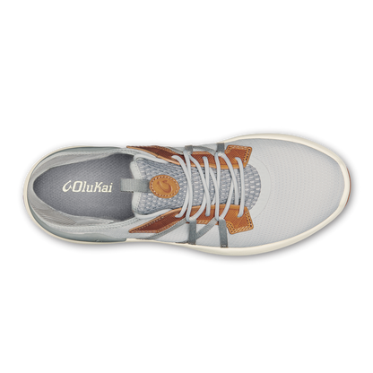 Mio Lī Men's Athletic Shoes - Mist Grey / Poi