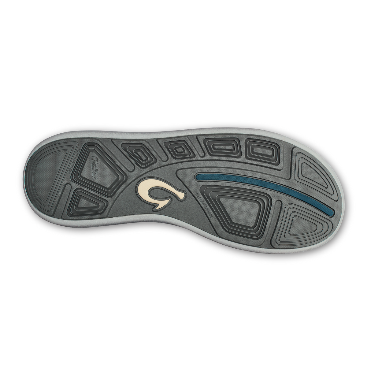 Moku Pae Men's Boat Shoes - Black / Blue Coral