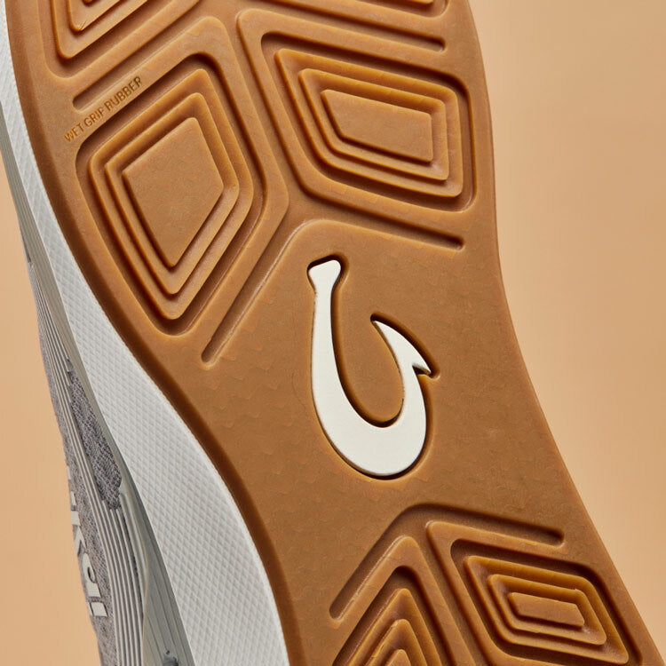 ‘Ahi Men’s Water Boat Shoes - Ash / Sterling