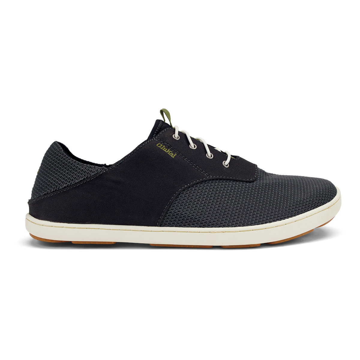 Nohea Moku Men's Boat Shoes - Black