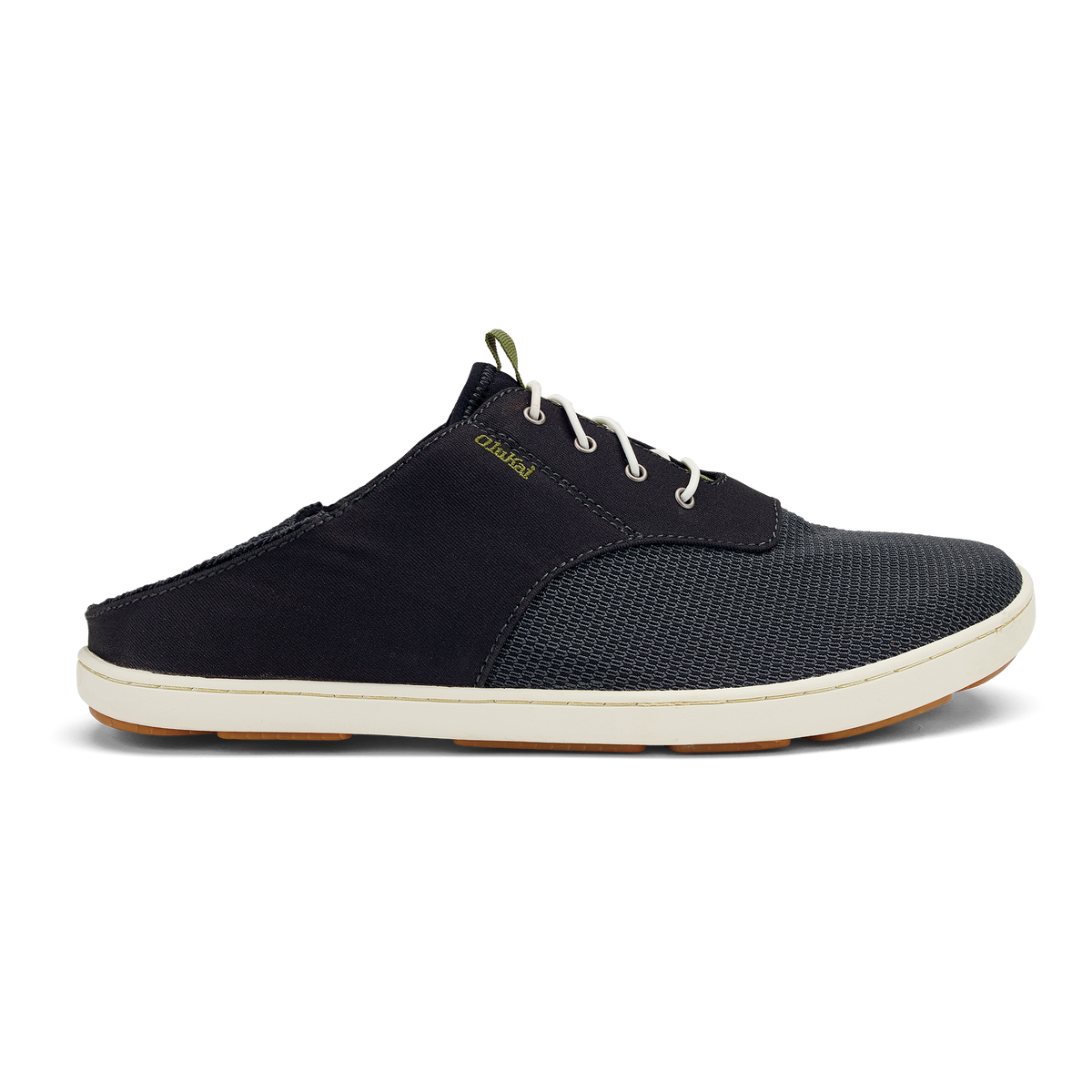 Nohea Moku Men's Boat Shoes - Black