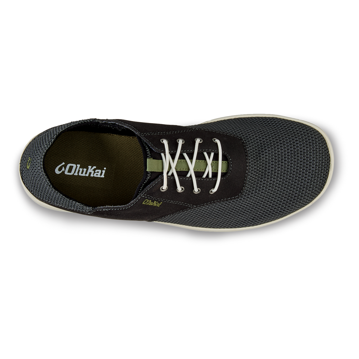 Nohea Moku Men's Boat Shoes - Black