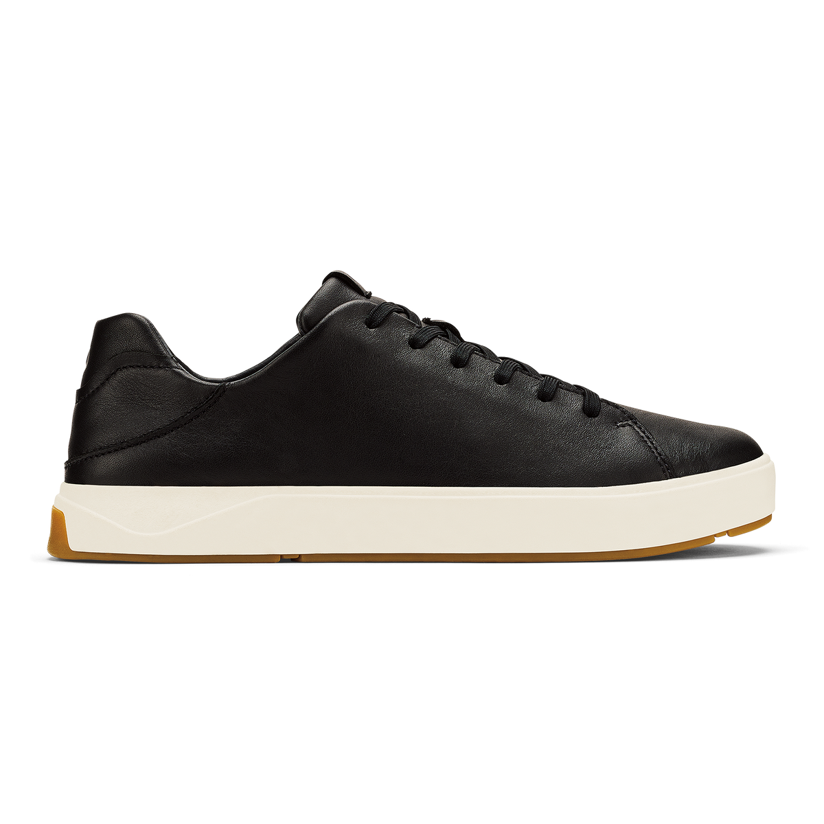Lae‘ahi Lī ‘Ili Men's Leather Sneakers - Onyx