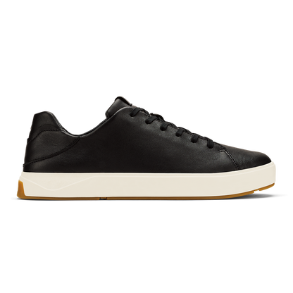 Lae‘ahi Lī ‘Ili Men's Leather Sneakers - Onyx