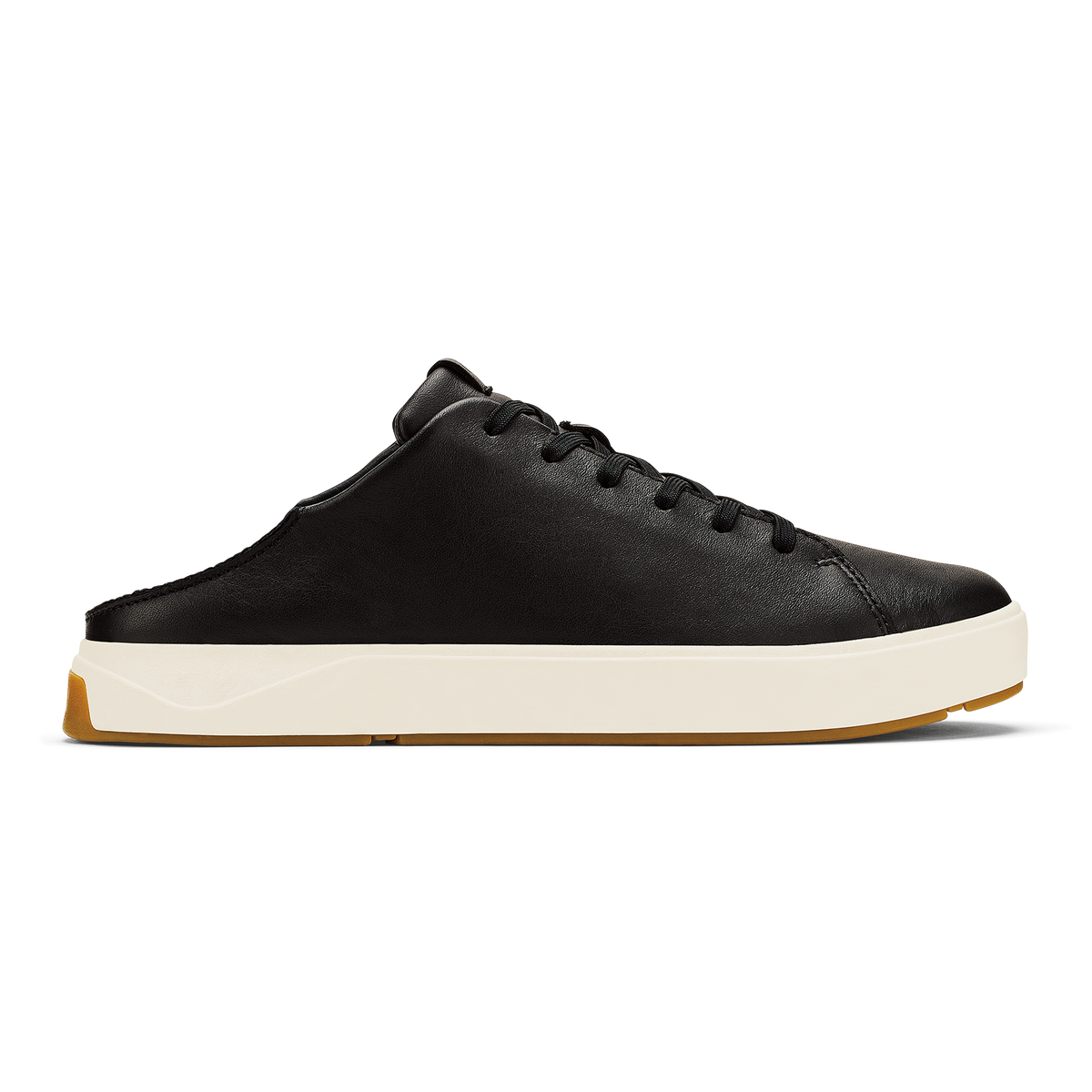 Lae‘ahi Lī ‘Ili Men's Leather Sneakers - Onyx