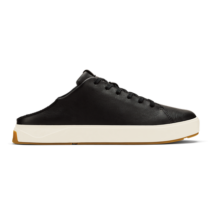 Lae‘ahi Lī ‘Ili Men's Leather Sneakers - Onyx