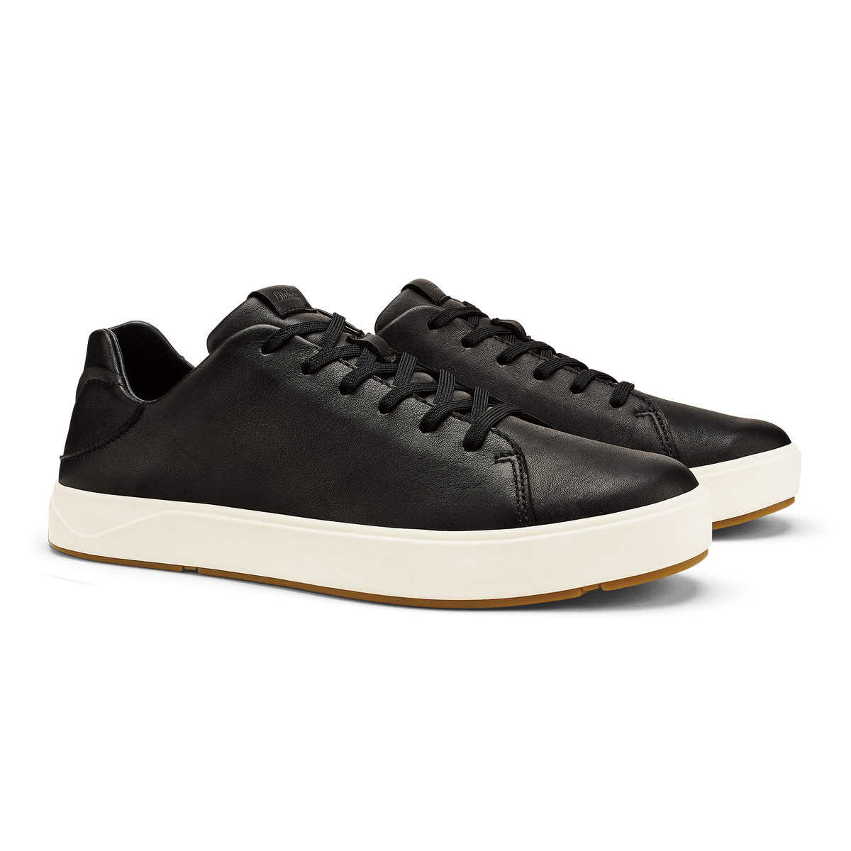 Lae‘ahi Lī ‘Ili Men's Leather Sneakers - Onyx