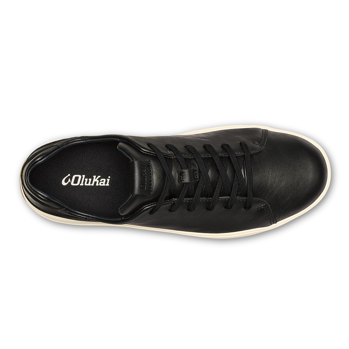 Lae‘ahi Lī ‘Ili Men's Leather Sneakers - Onyx