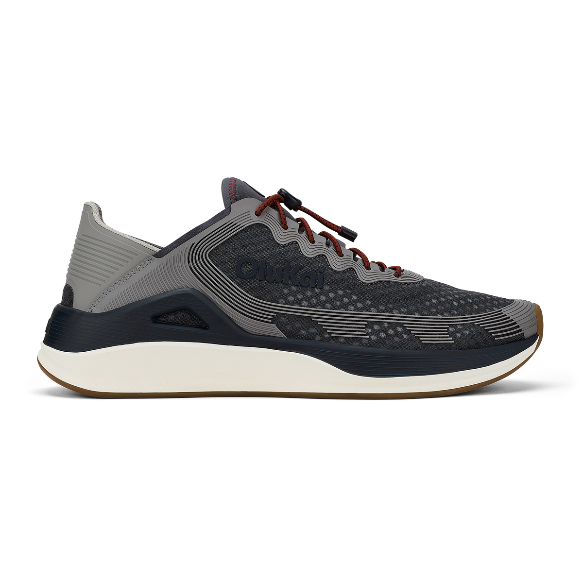 ‘Ahi Men’s Water Boat Shoes - Rock / Ash