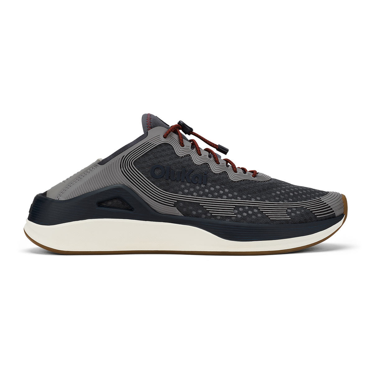 ‘Ahi Men’s Water Boat Shoes - Rock / Ash