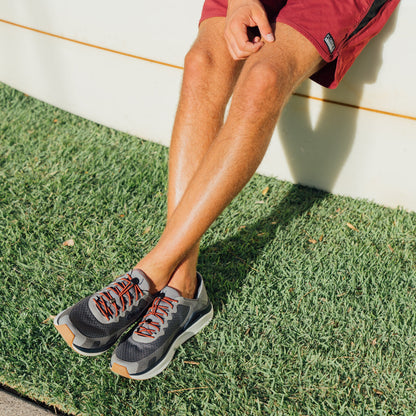‘Ahi Men’s Water Boat Shoes - Rock / Ash