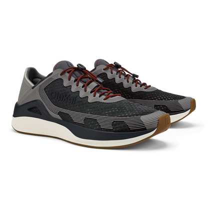 ‘Ahi Men’s Water Boat Shoes - Rock / Ash