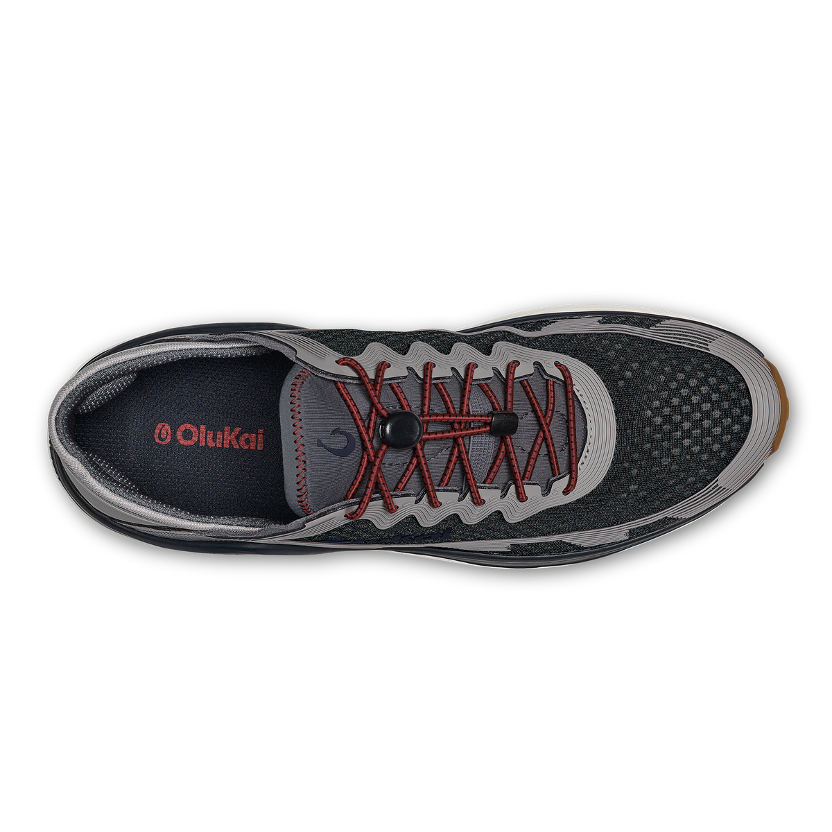 ‘Ahi Men’s Water Boat Shoes - Rock / Ash