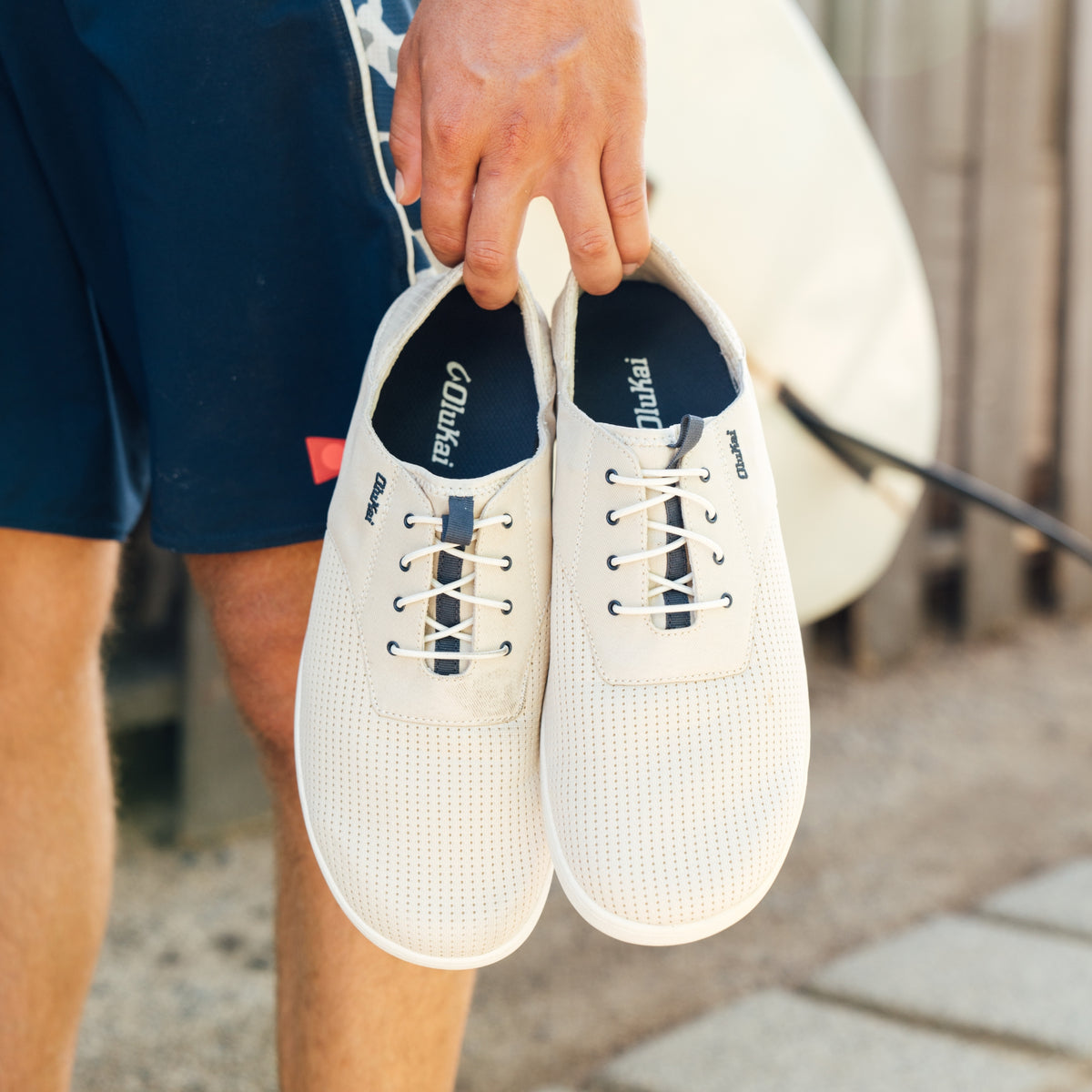 Nohea Moku Men's Boat Shoes - Tapa