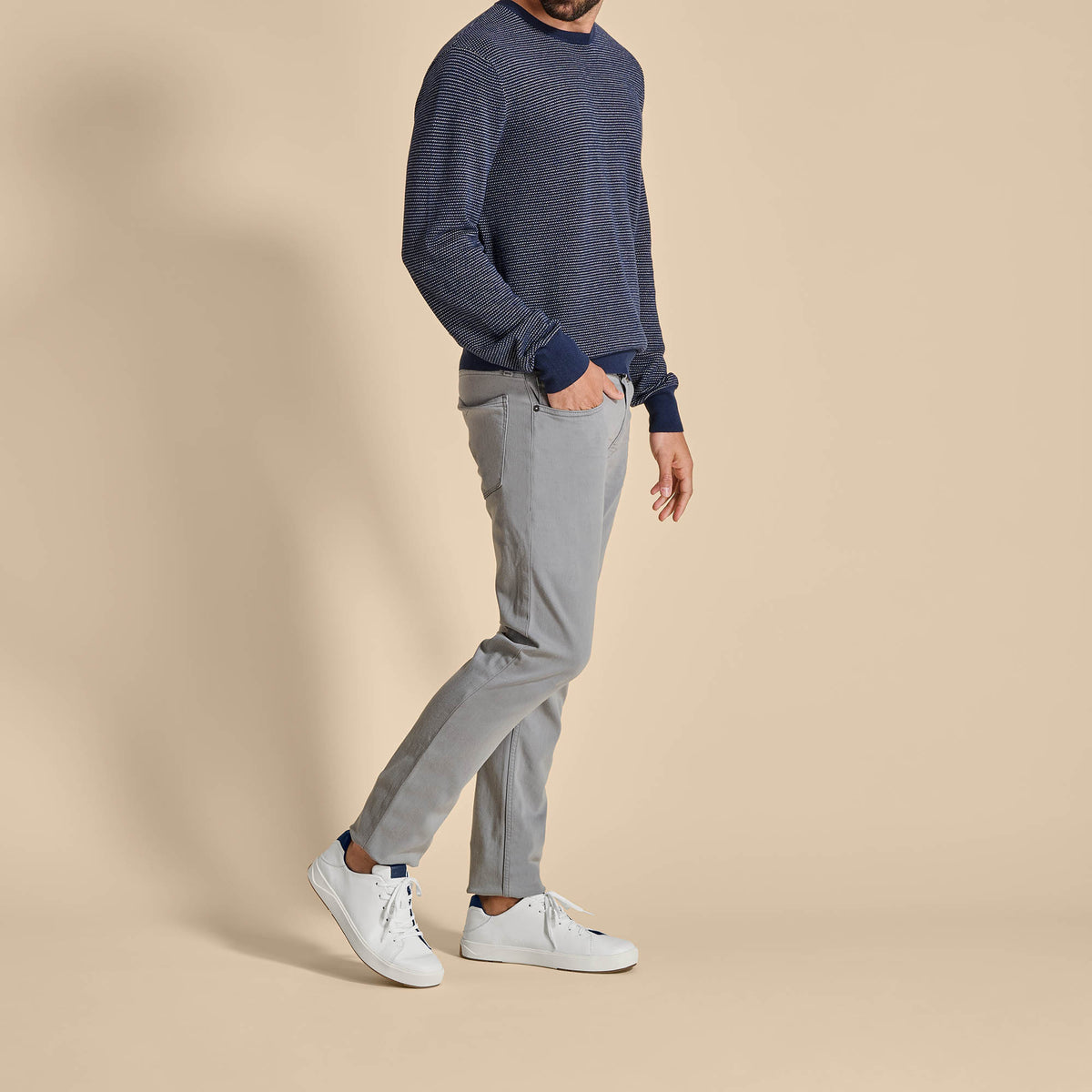 Lae‘ahi Lī ‘Ili Men's Sneakers - Bright White / Trench Blue