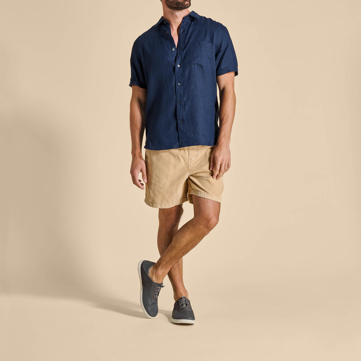Nohea Moku Men's Boat Shoes - Charcoal / Clay