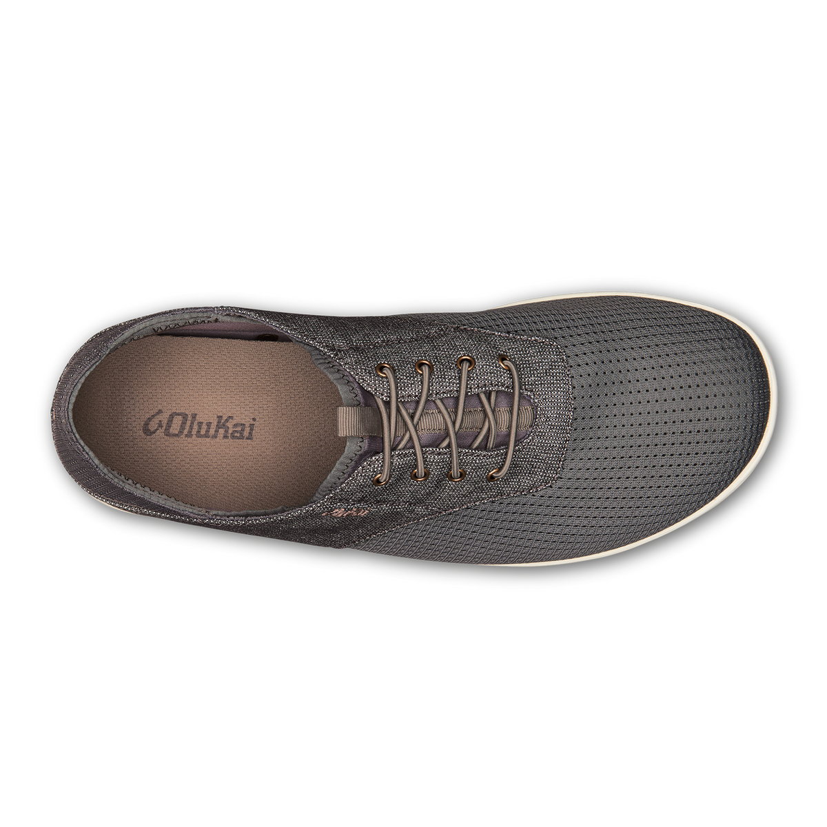 Nohea Moku Men's Boat Shoes - Charcoal / Clay