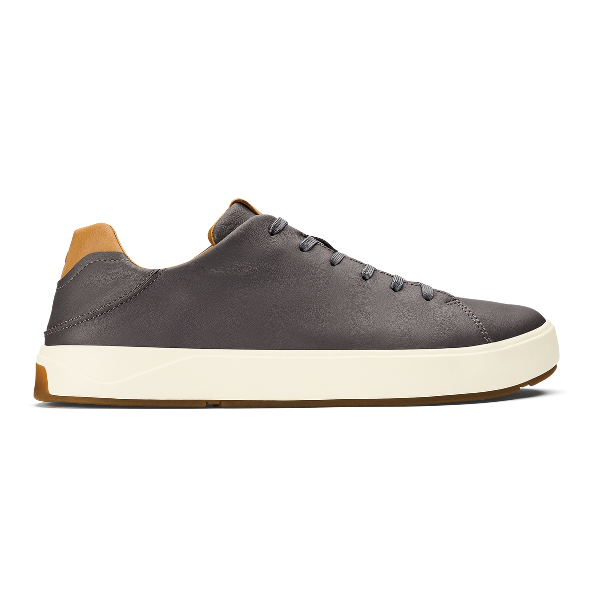 Lae‘ahi Lī ‘Ili Men's Leather Sneakers - Stone