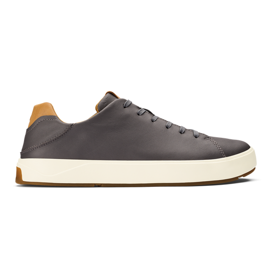 Lae‘ahi Lī ‘Ili Men's Leather Sneakers - Stone
