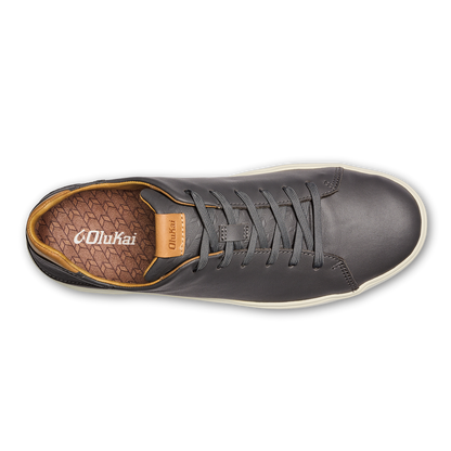 Lae‘ahi Lī ‘Ili Men's Leather Sneakers - Stone