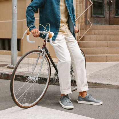 Lae‘ahi Lī ‘Ili Men's Leather Sneakers - Stone