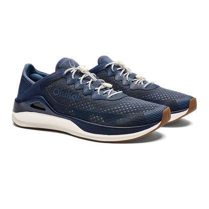 ‘Ahi Men’s Water Boat Shoes - Mood Indigo / Coastal Blue