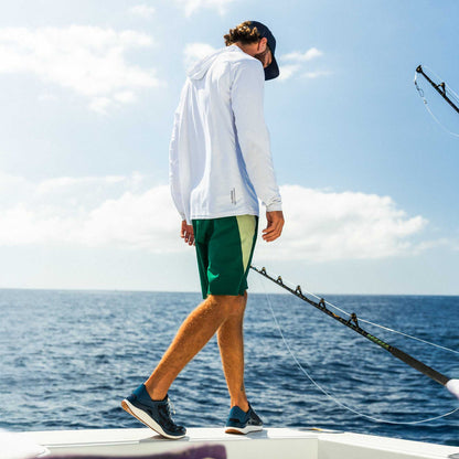 ‘Ahi Men’s Water Boat Shoes - Mood Indigo / Coastal Blue