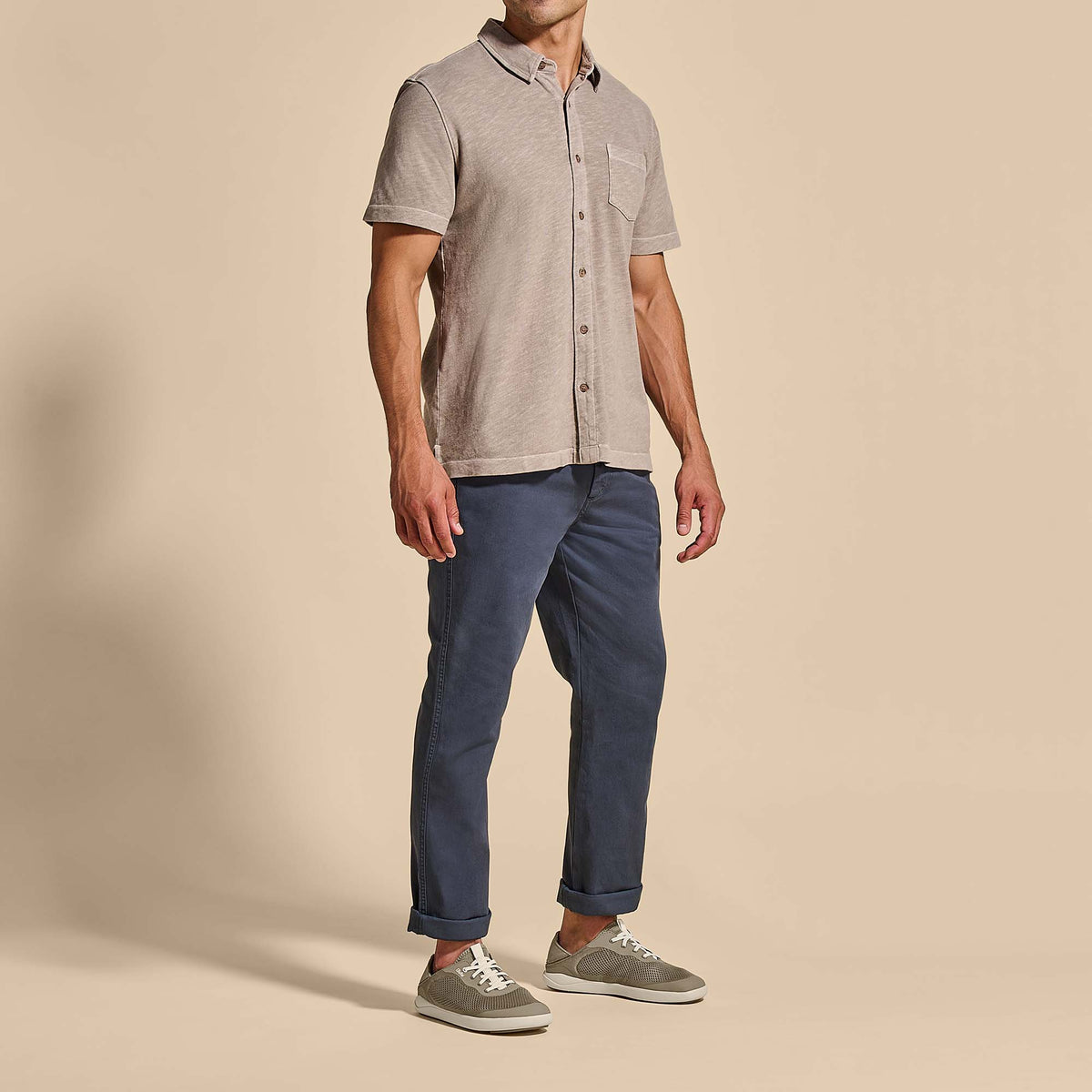 Moku Pae Men's Boat Shoes - Clay / Tapa