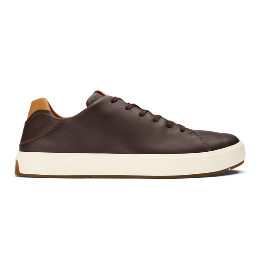 Lae‘ahi Lī ‘Ili Men's Leather Sneakers - Dark Java