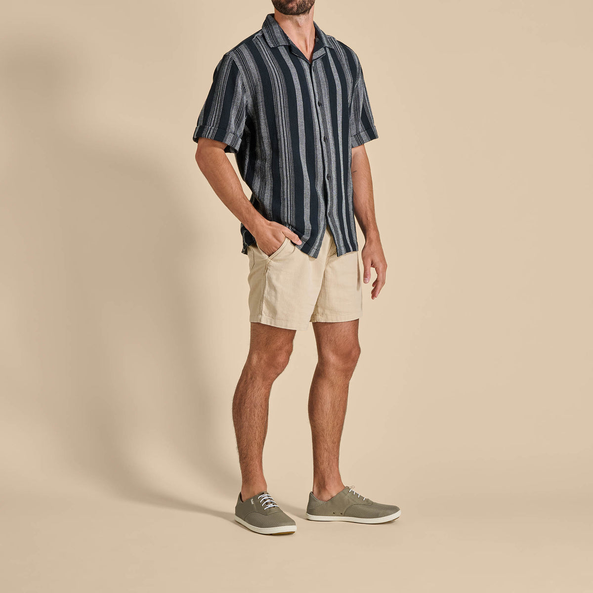 Nohea Moku Men's Boat Shoes - Tapa